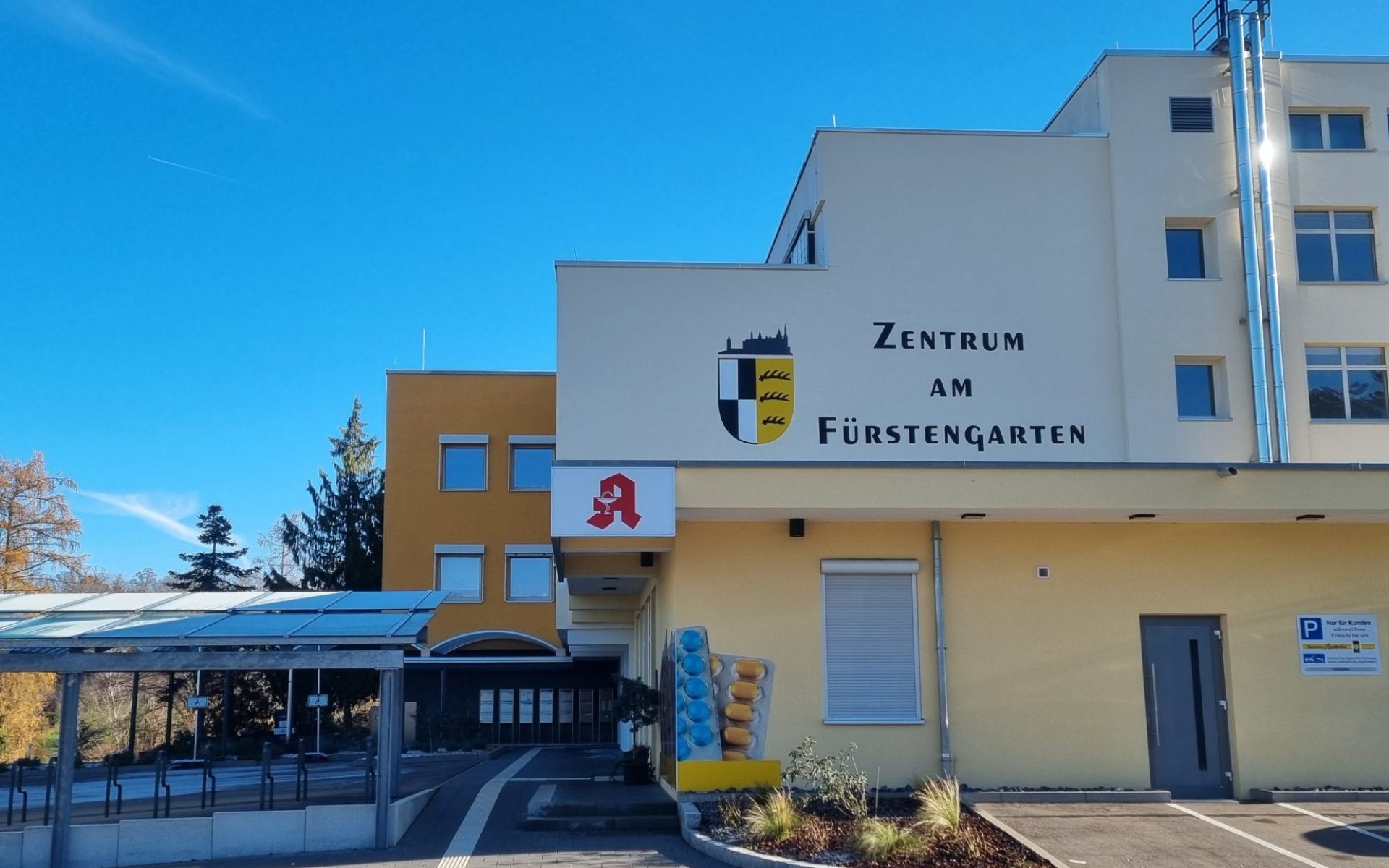 Zentrale Lage im Zentrum am Fürstengarten
